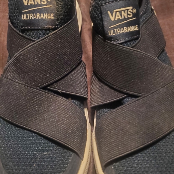 Ultra range navy blue slip on vans - Picture 2 of 4